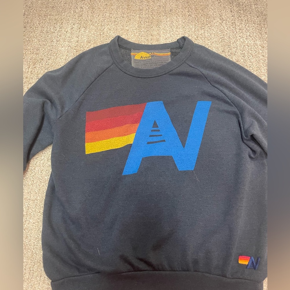 Aviator Nation Logo Crewneck